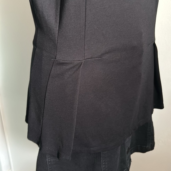 Banana Republic Dressy Jewel Embellished Neck Tailored Peplum Blouse - Picture 5 of 11